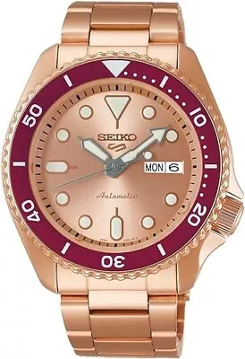 Seiko 5 Sports Pink Men's Watch - SRPK08 • $355.95