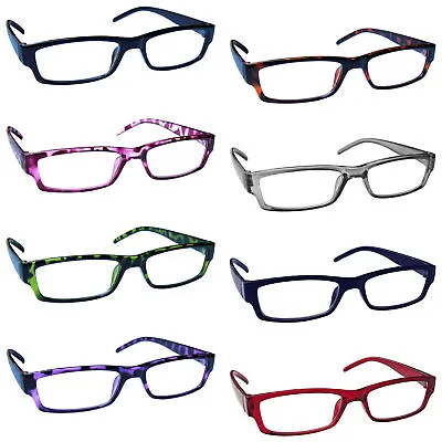 £2.99 • Buy Reading Glasses Mens Womens Lightweight Designer Style UV Reader UVR32