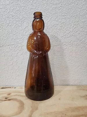 Vintage Mrs Butterworth’s Amber 10 In Glass Syrup Bottle • $17.99