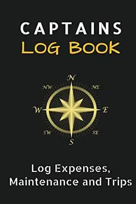 Captains Boat Log Book - Journal Log Book To Record Boat And Trip Information... • £18.66