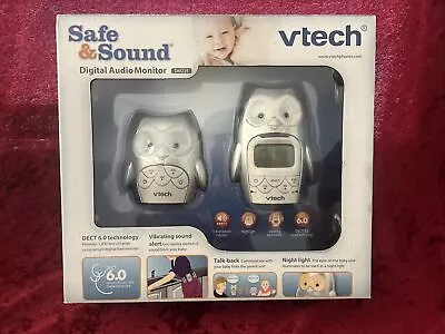 VTech Safe And Sound  Digital Audio Baby Monitor Owl Design Night Light  • $19.99