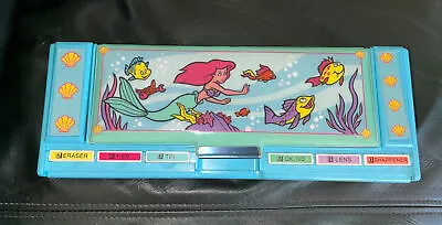 Vintage Pop Up Disney The Little Mermaid Melody Pencil Case • $75