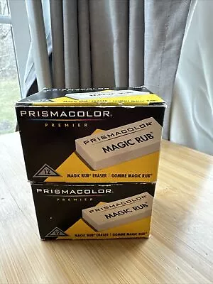 Two Boxes - Total Of 24 Prismacolor MAGIC RUB Art Erasers NEW • $15