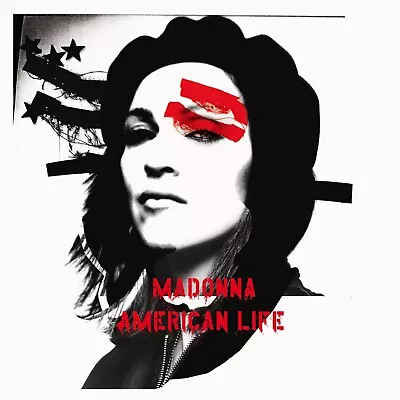 MADONNA American Life BANNER 2x2 Ft Fabric Poster Tapestry Flag Album Cover Art • $19.95