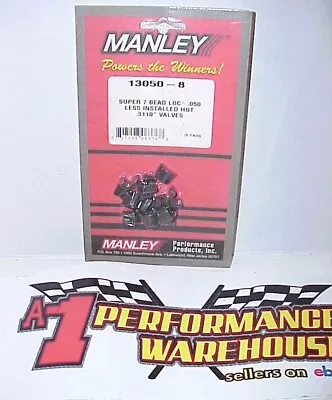NEW 16 Manley Super 7° Steel 5/16 -.050  Bead Groove Valve Locks #13050-8 NASCAR • $35