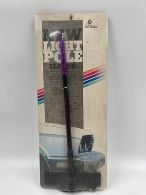 $59.99 • Buy Safety Bumper Corner Antenna Pole Light Universal Vintage Car Japan