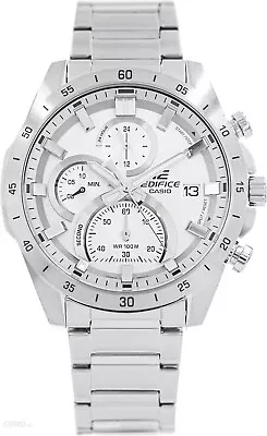 Casio Edifice Standard Chronograph Analog Quartz EFR-571MD-8A 100M Men's Watch • $187.04