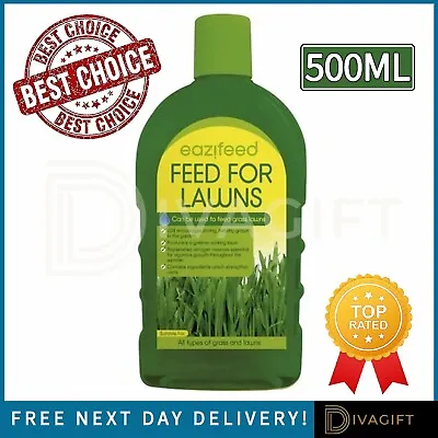 500ml Liquid Lawn Feed Flower Food Lawn Grass Feed Fertiliser Plant Garden • £5.35