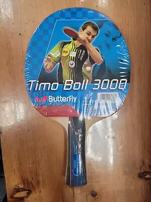 BNIB Vintage Butterfly Timo Boll 3000 Table Tennis Racket Paddle • $58.87