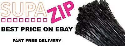 £2.74 • Buy Cable Ties 2.5/3.6mm X 100/150/200mm FREE POST 50/100 PKS