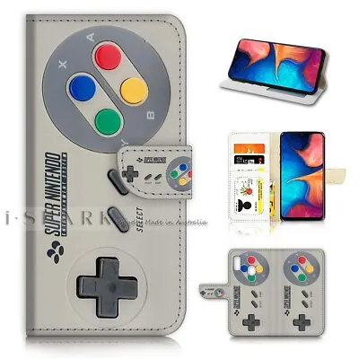 ( For Samsung A20 ) Wallet Flip Case Cover PB21122 Video Game Controller • $12.99