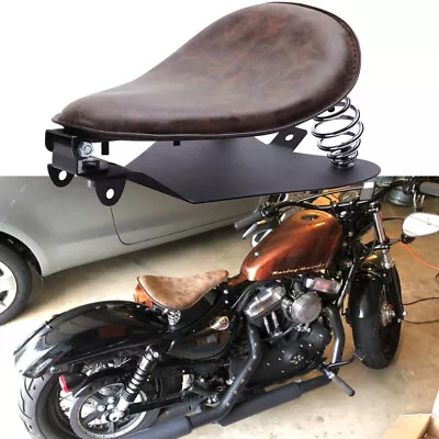 For Harley Sportster XL 1200 883 48 Bobber Motorcycle Solo Seat Spring Base Pan • $65.66