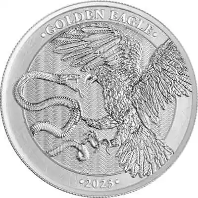 Rare 2023 Germania Golden Eagle 1oz Silver Bullion Coin In Capsule Malta 5 Eur • $1.23