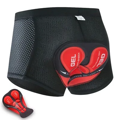 Cycling Underwear Shorts 5D Padded Sports Riding Bike Bicycle MTB Liner Shorts • $12.99