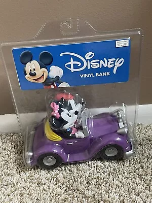 Disney Mickey And Minnie Mouse Car Vinyl Bank From The Disney Collection Enesco • $9.99