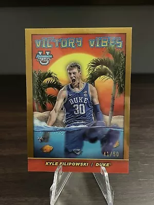 2023-24 BOWMAN BEST UNIVERSITY Kyle Filipowski VICTORY VIBES DUKE /50 • $29.99