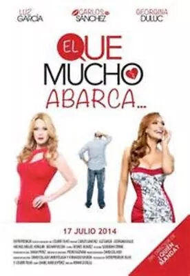 Pelicula Dominicana El Que Mucho Abarca 1 Dvd 2014  Excellent • $6.99