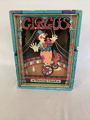 Dancing Clown Music Box Vintage 70’s Unicycle Koji Murai Pierrot De Pierre Plays • $59.99