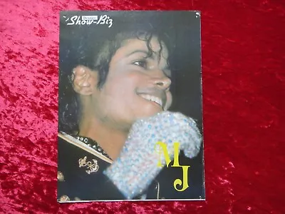 Michael Jackson With Glove Vintage Magazine Page / Photo Mini Poster 1984 • $19.84