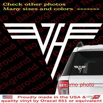 Van Halen Vinyl Die Cut Decal Sticker Rock Music For Car Laptop Phone FY120 • $1.98
