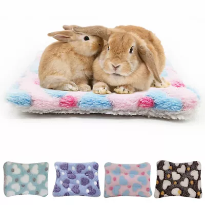 Warm Mat Small Animal Bed House Winter House Nest Hamster Rabbit Pet Accessorie • £8.69