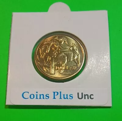 1984 - 1 Dollar Mob Of Roos Coin In 2x2 Holder - Unc • $4.95