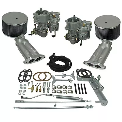 EMPI 40mm Dual Brosal/Solex Carburetor Kit Vw Type 1 Air-cooled Engine • $699.95