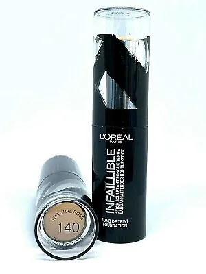 L’Oreal Paris Infallible Shaping Stick Foundation 140 Natural Rose-New & Sealed • £6.99