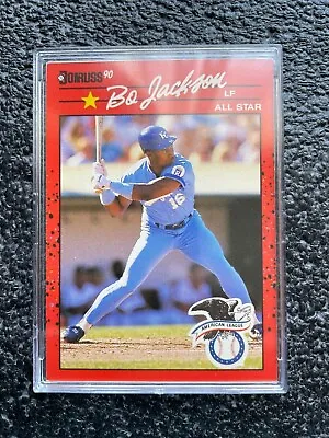 1990 Donruss Bo Jackson #650 Error Baseball Card. Rare! NOTE. • $54.99