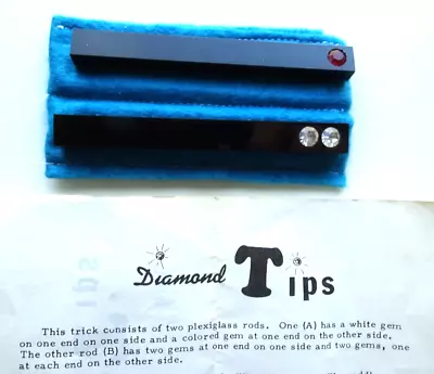 MAGIC - Vintage Diamond TIPS W/Original Instructions With Routine • $19.99