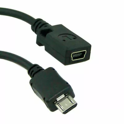 Chenyang Cablecc Micro USB 5pin Male To Mini USB 5pin Female Data Charge Cable • $5.99