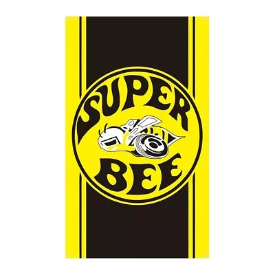 Dodge Super Bee Charger Challenger Mopar Car Flag Banner 3ft X 5ft Advertising • $13.89