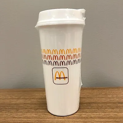 McDonald’s Golden Arches Retro Package Design Thermal Cup 16oz. - NEW • $20