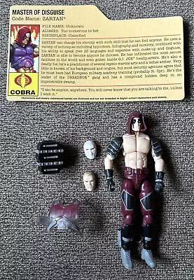 2009 GI Joe ZARTAN V15 Cobra Set 25th Anniversary Near Complete • $29.99