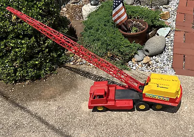 1960'S MARX SUPER CRANE HOOK Boom  Supercrane Total 53x8 Cab 26x8 • $380