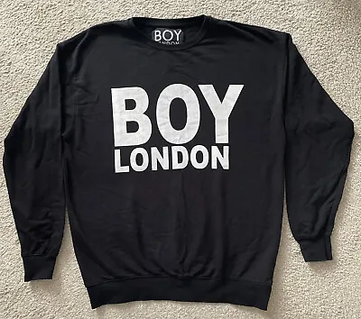 £24 • Buy Mens BOY London Black Sweatshirt Size M