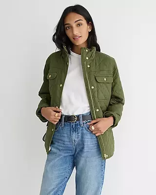 J Crew New Quilted Downtown Field Jacket Size XL NWT • $198