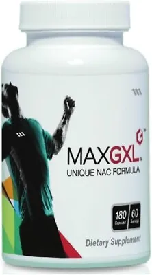 Max GXL Unique NAC Combat Oxidative Stress 60 Servings 1 MONTH SUPPLY Exp  2025 • $70