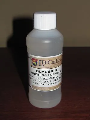 GLYCERINE 4oz BOTTLE LIQUID SMOOTHER SWEETENER FLAVOR FOR MOONSHINE FLAVORINGS • $2.65