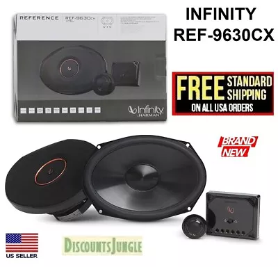 Infinity REF-9630CX Reference 6x9 Inch Two-Way Component System With Crossovers • $157.95