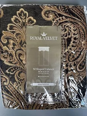 Royal Velvet  M  Shaped Valance Manchester 50 X21  NEW!!! • $29.99