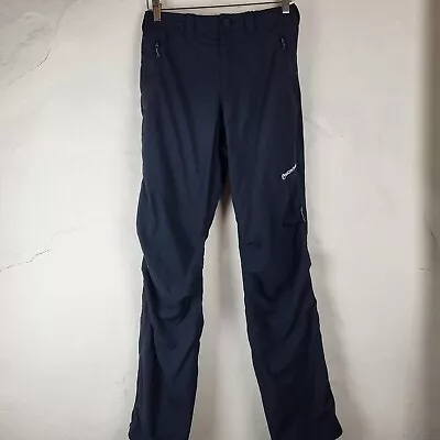 £39.99 • Buy Montane Mens Small Terra Hiking Trousers Pants Black Outdoors Trekking