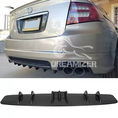 For Acura TL Type-S Sedan 2002-2007 Rear Bumper Spoiler Diffuser Splitter 7-Fins • $45.11