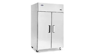 ATOSA MBF8002 Commercial Top Mount Double 2 Door Side By Side Reach-In Freezer • $4044