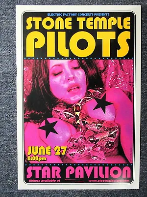 $14.99 • Buy Stone Temple Pilots Concert Poster Philadelphia June 27th, 2000, 11  X 17  !!