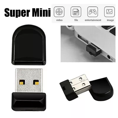 Mini USB Flash Drive 2.0 Memory Stick 64GB 32GB 16GB 8GB 4GB 2GB USB Stick Disk • £4.59