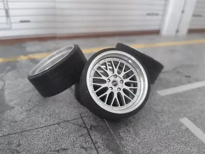 1:18 Scale BBS LEMANS 19 INCH REAL ALU WHEELS NEW! Several Colors Available! • $29.04