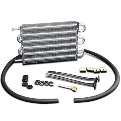6 Row Remote Transmission Oil Cooler Manual-Auto Radiator Converter Kit • $25.35
