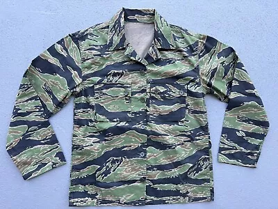 Vietnam War ARVN CIDG Special Forces Tiger Stripe Camo Shirt Small • $199