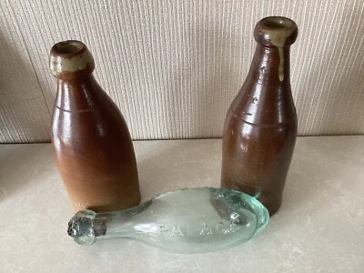£4.99 • Buy 2 Stone Bottles & Small Hamilton Crystal Palace